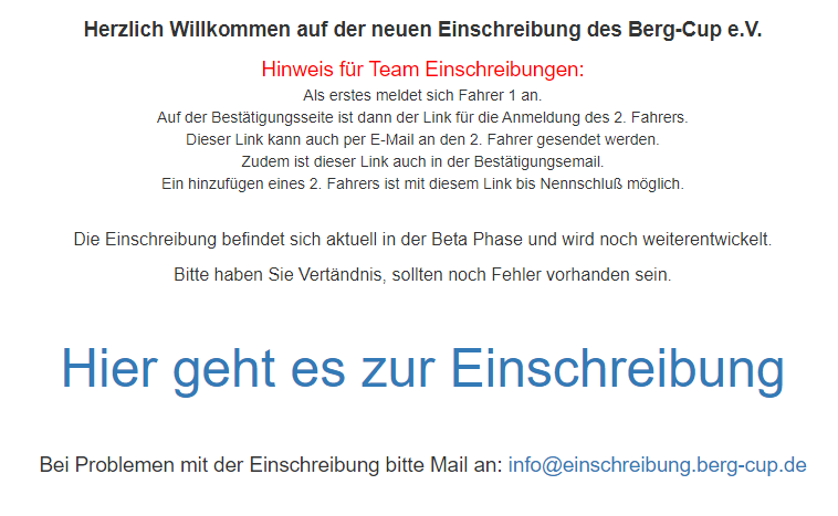 Bild Einschreibung